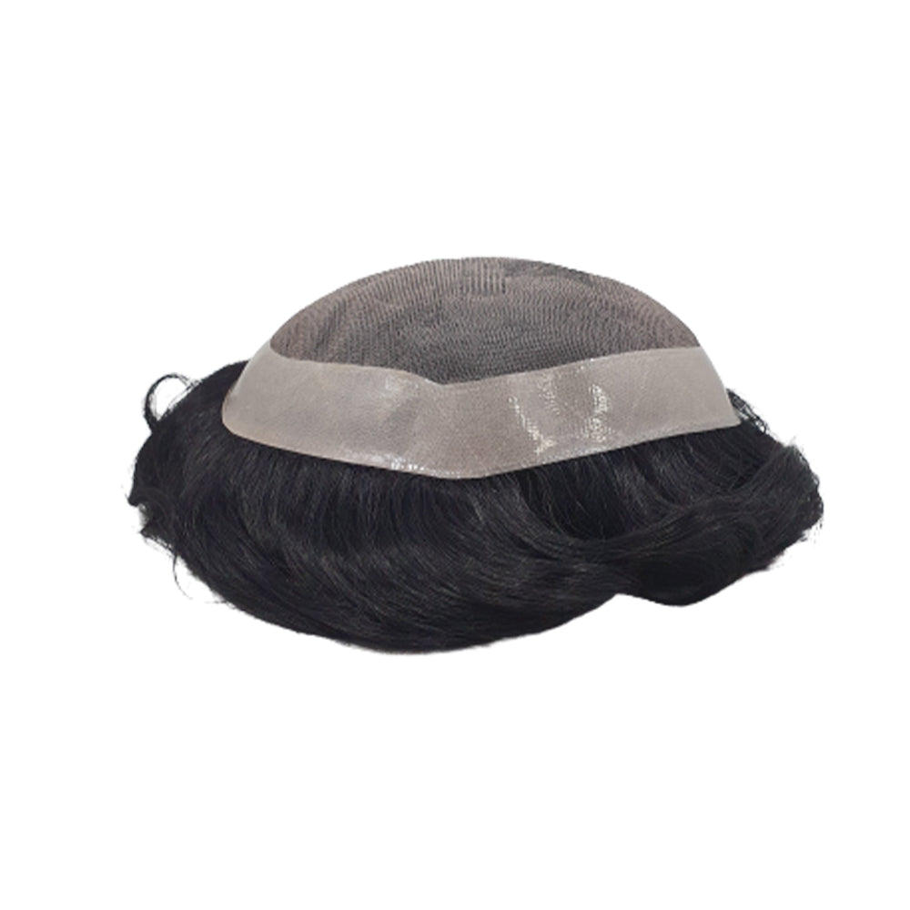 PROTESE CAPILAR HIBRIDA DM - MICROPELE + TELA LACE (18X23)