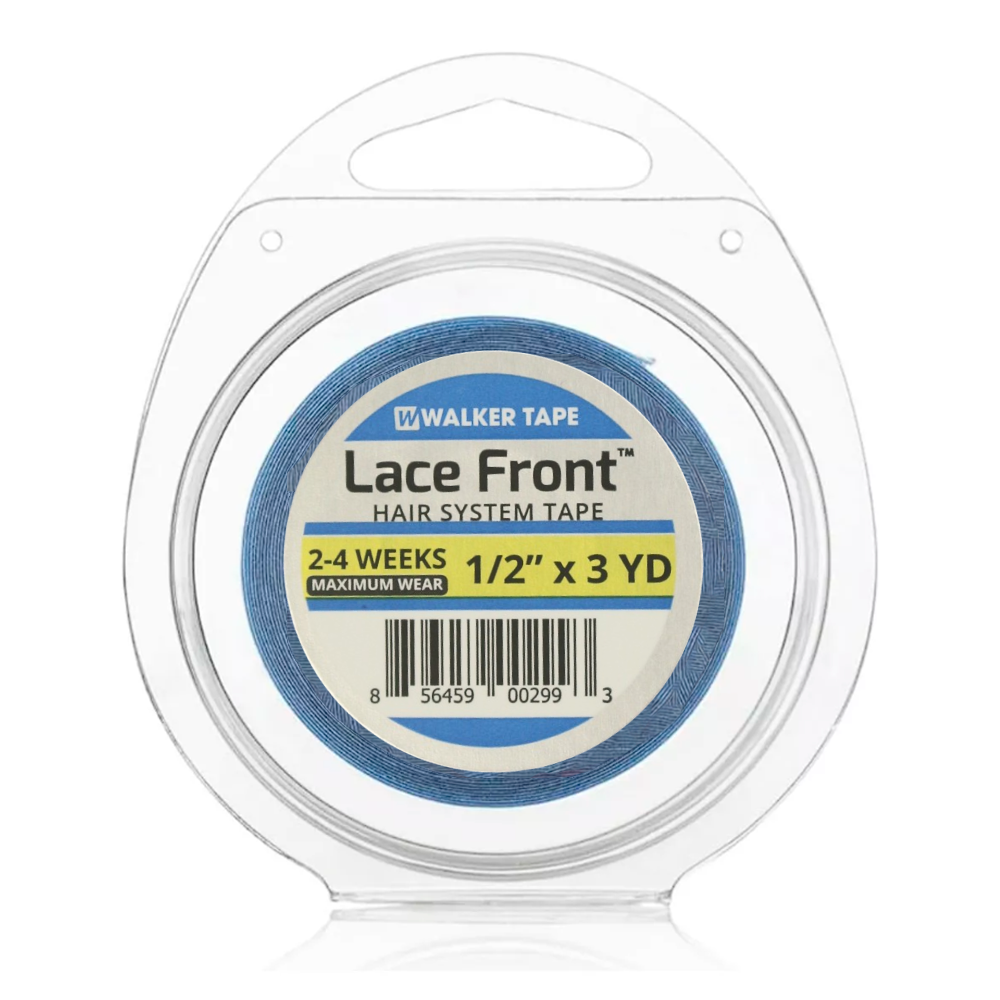 Fita Adesiva Lace Front | Walker Tape | 1,27 cm x 2,54 m (1/2'' x 3 yards)