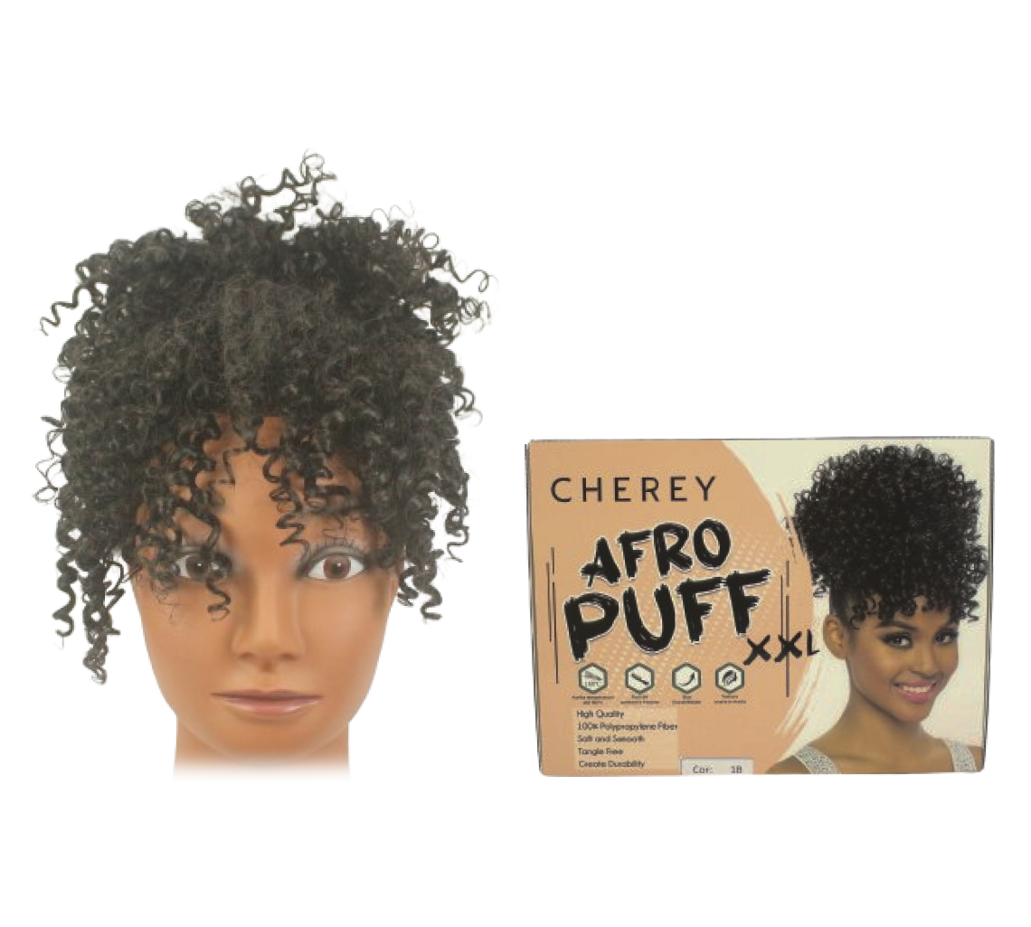Aplique Afro Puff XXL Orgânico