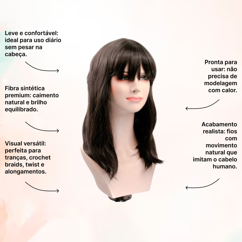 Peruca Sintetica Carol