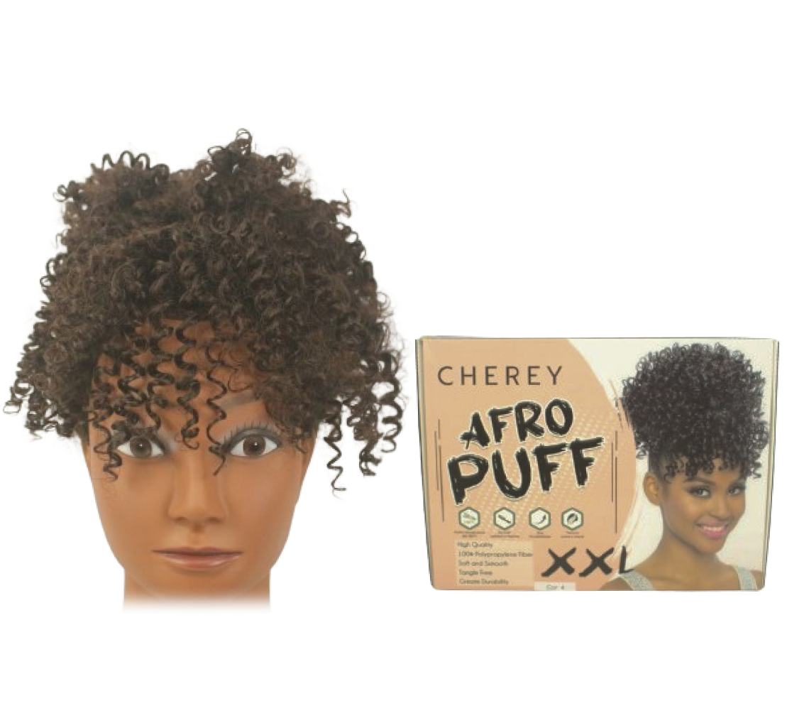 Aplique Afro Puff XXL Orgânico
