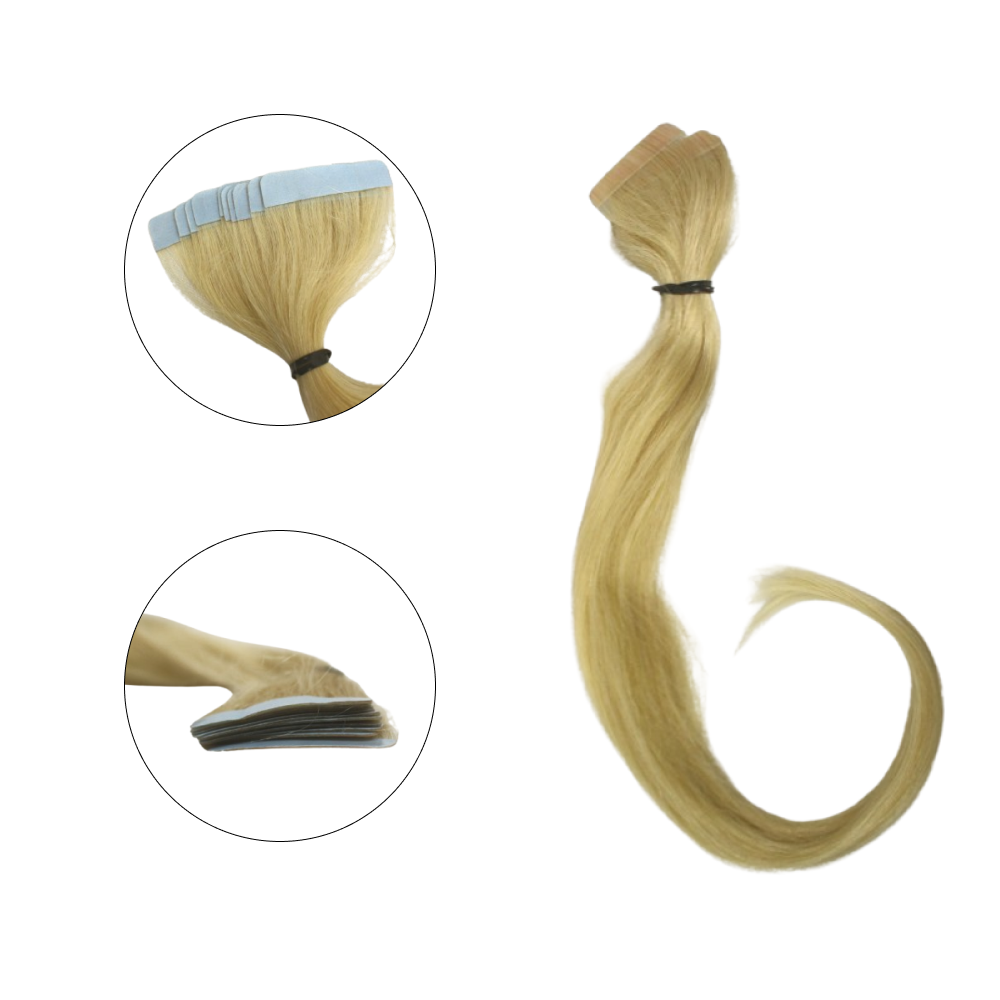 Fita Cabelo Humano 60cm Loiro Claro