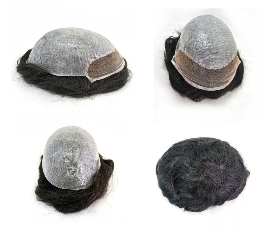 Prótesis capilares de cabello humano híbrido natural HL