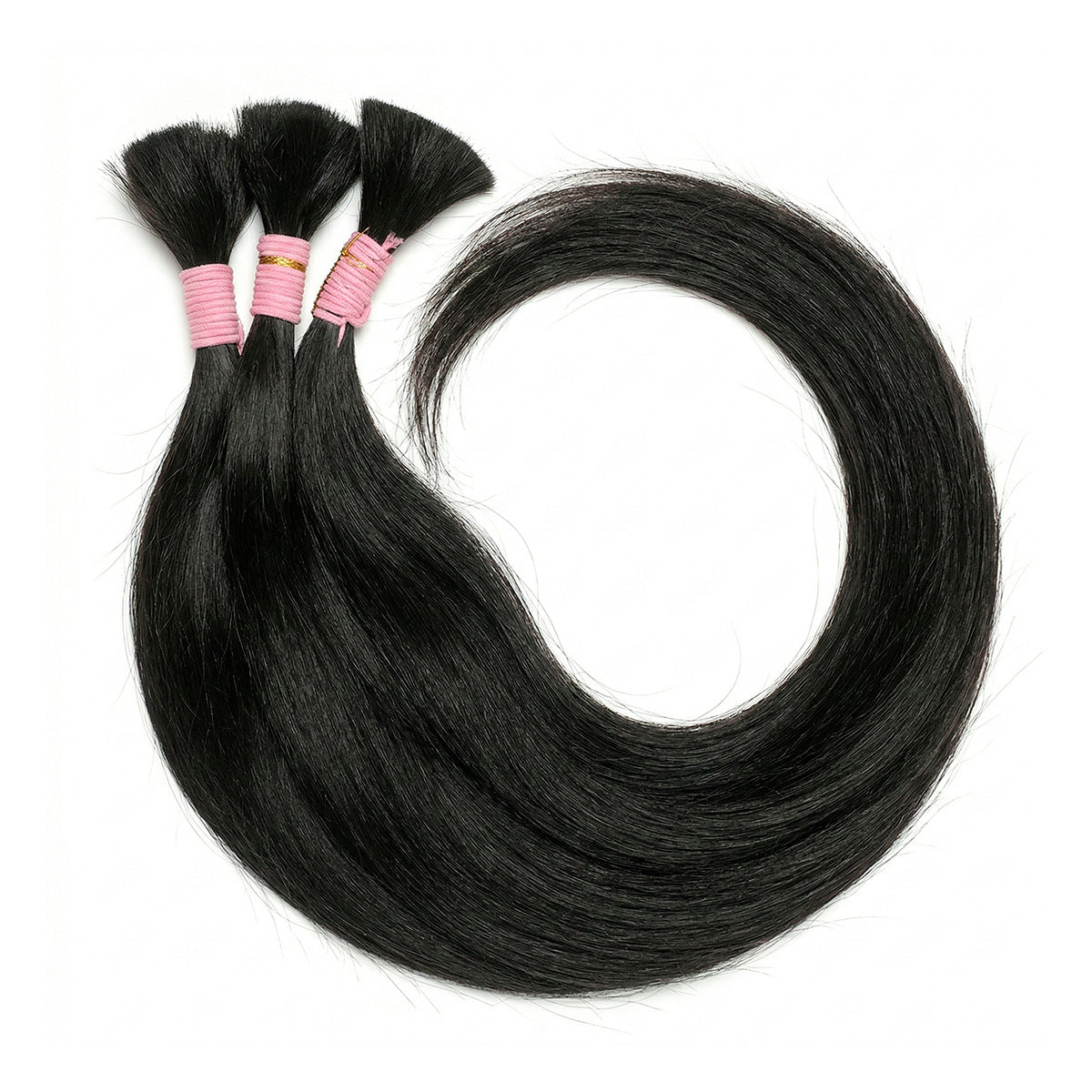 Cabelo Humano Indiano 55cm Castanho