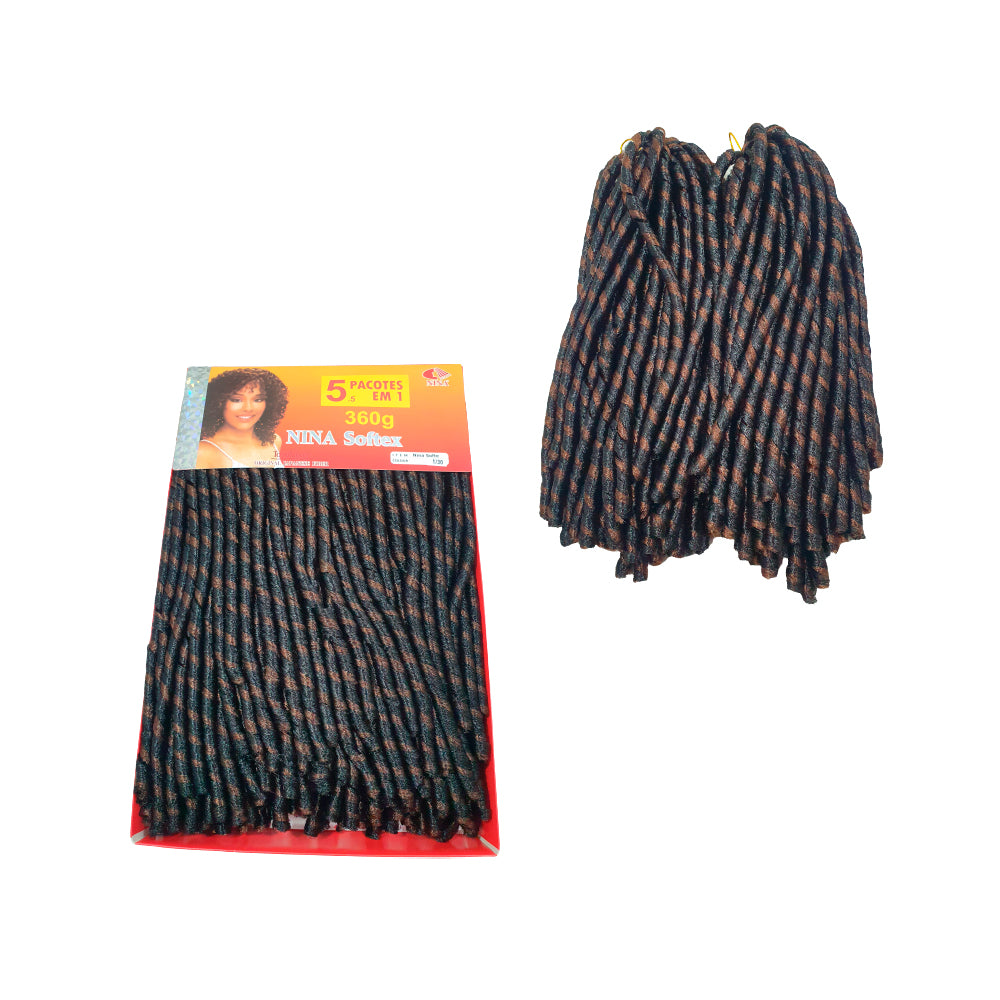 Fibra Sintética Nina Soft Dread 360 gramas