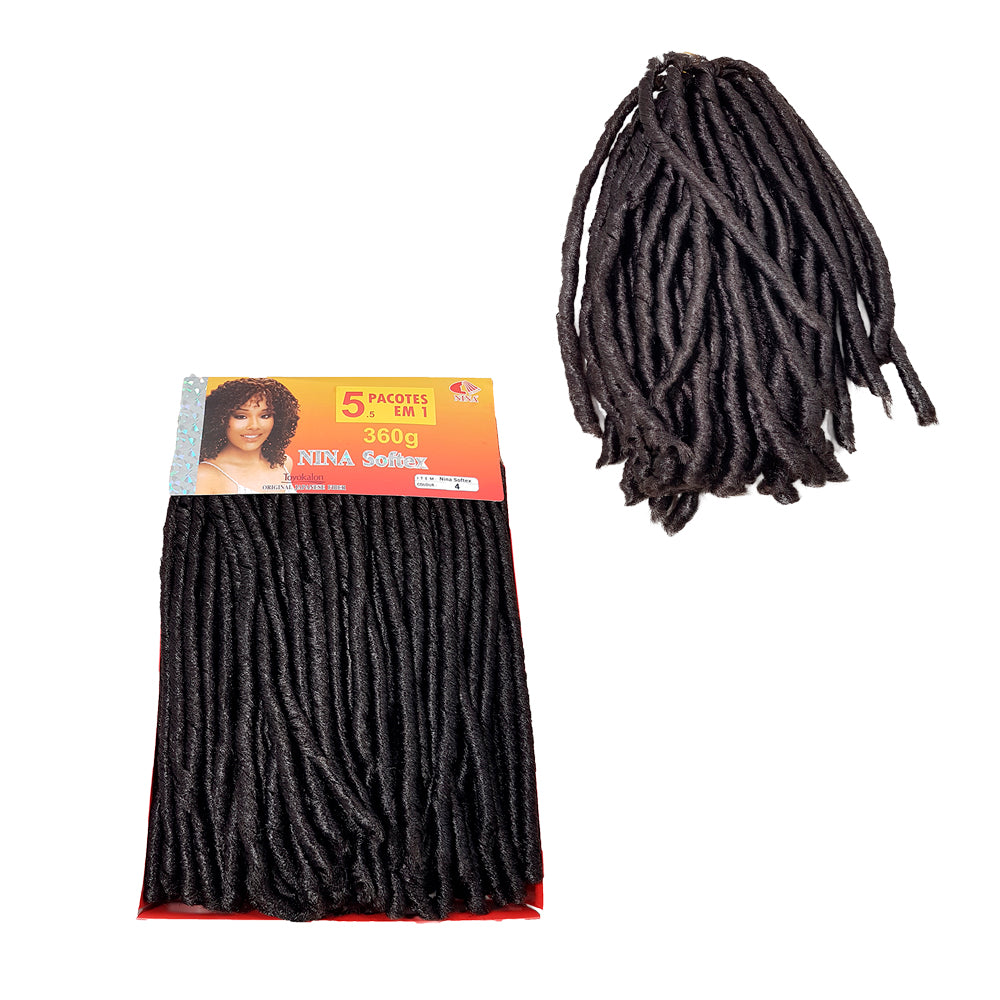 Fibra Sintética Nina Soft Dread 360 gramas