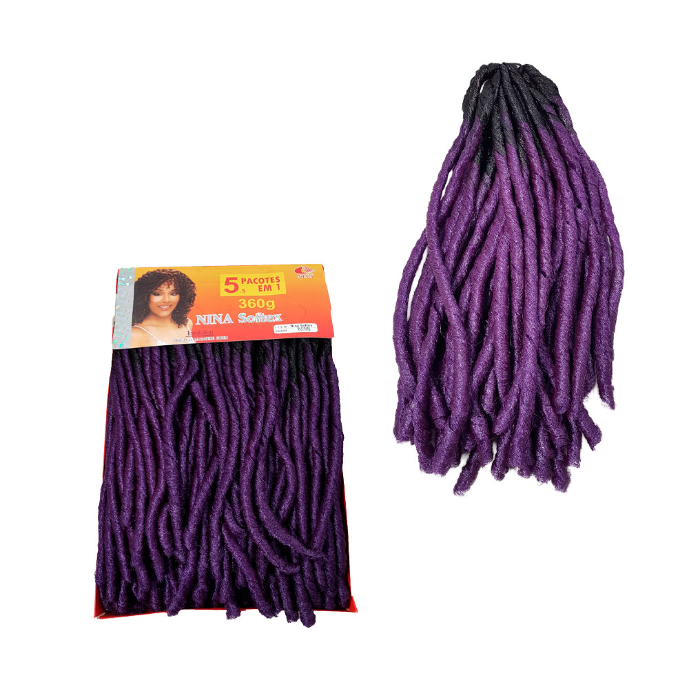 Fibra Sintética Nina Soft Dread 360 gramas