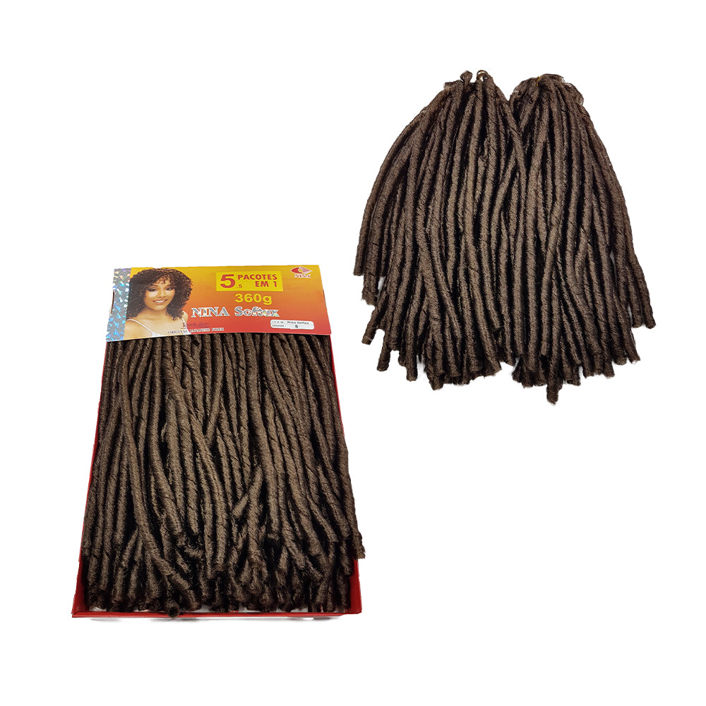 Fibra Sintética Nina Soft Dread 360 gramas