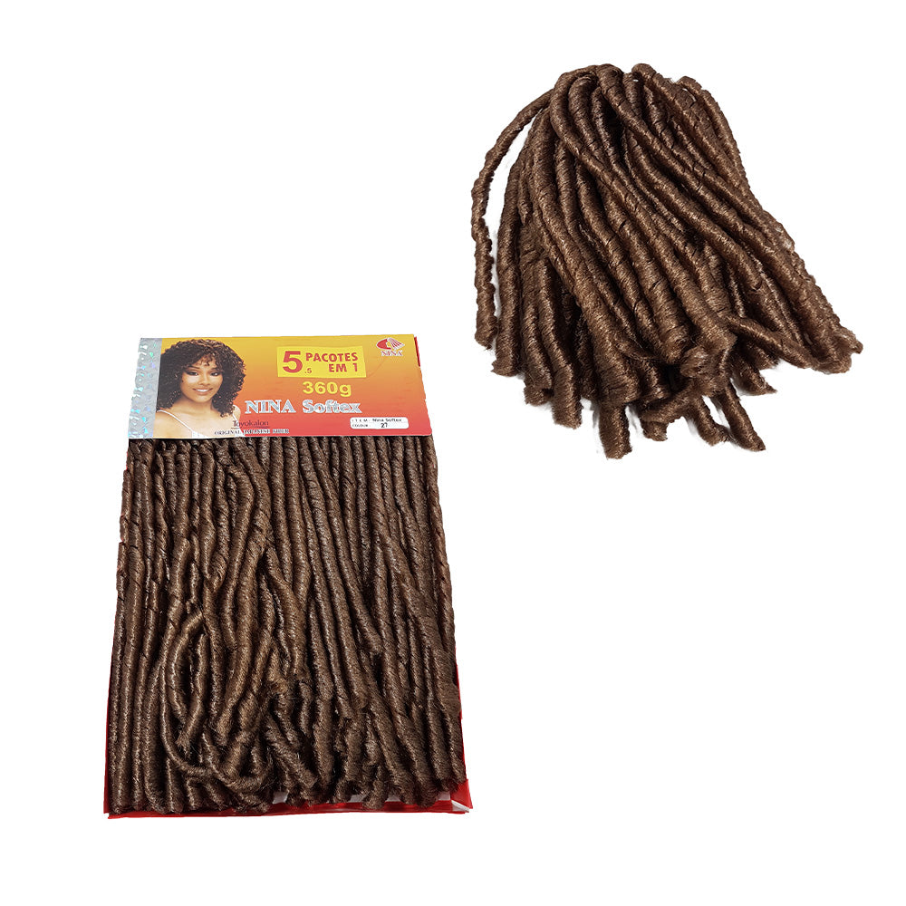 Fibra Sintética Nina Soft Dread 360 gramas