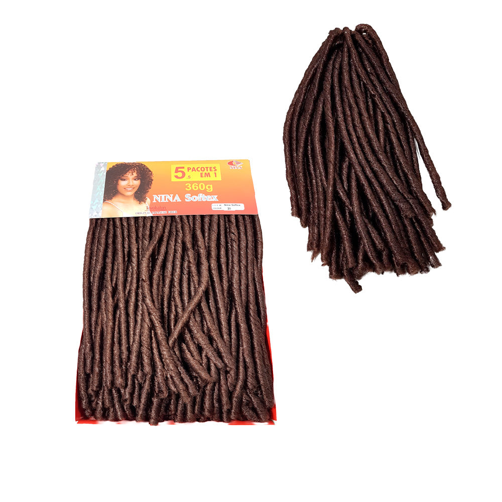 Fibra Sintética Nina Soft Dread 360 gramas