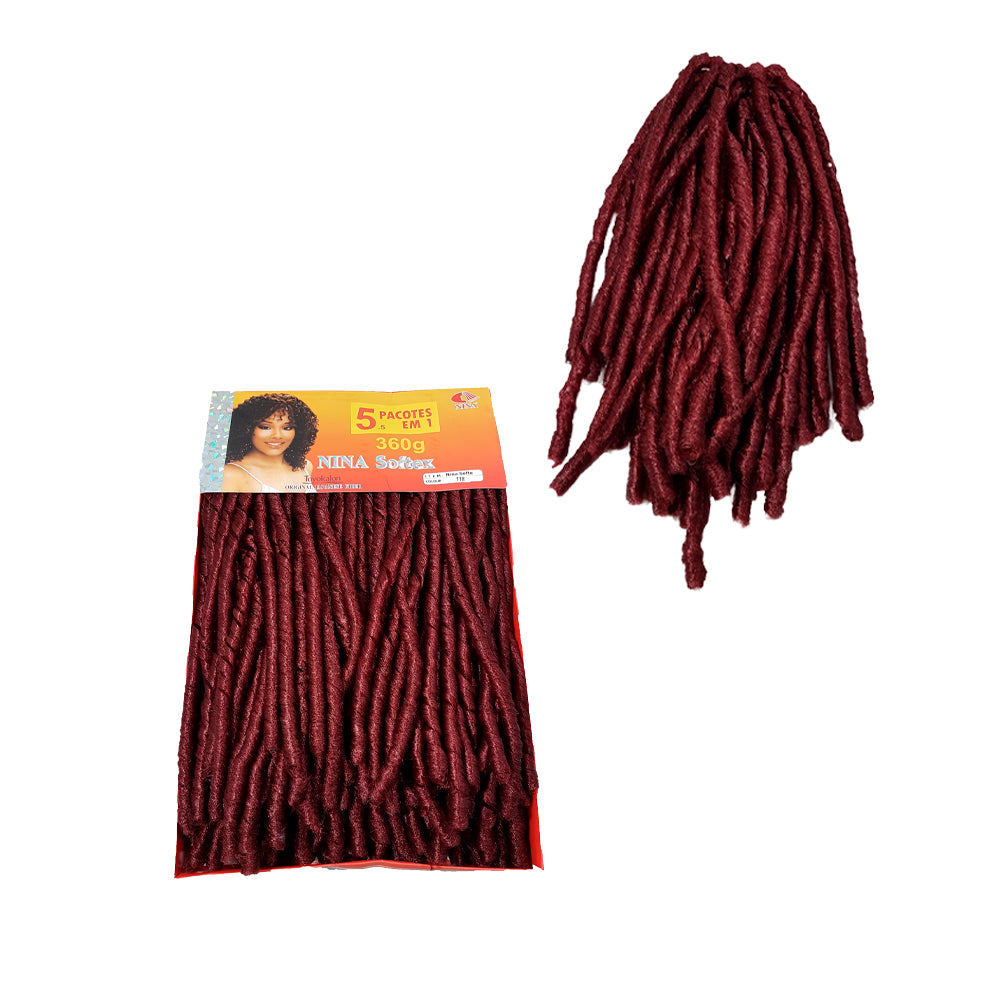 Fibra Sintética Nina Soft Dread 360 gramas
