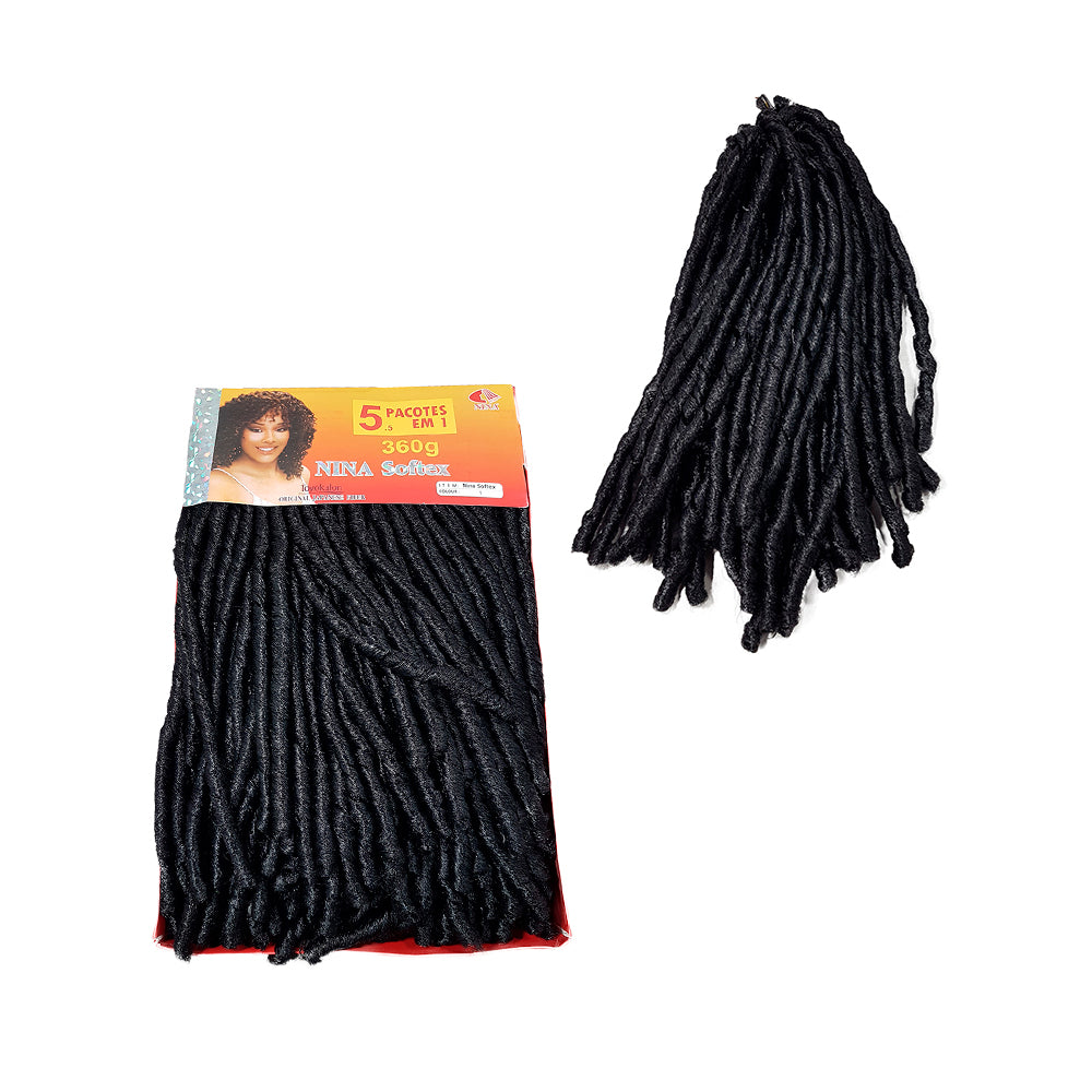 Fibra Sintética Nina Soft Dread 360 gramas