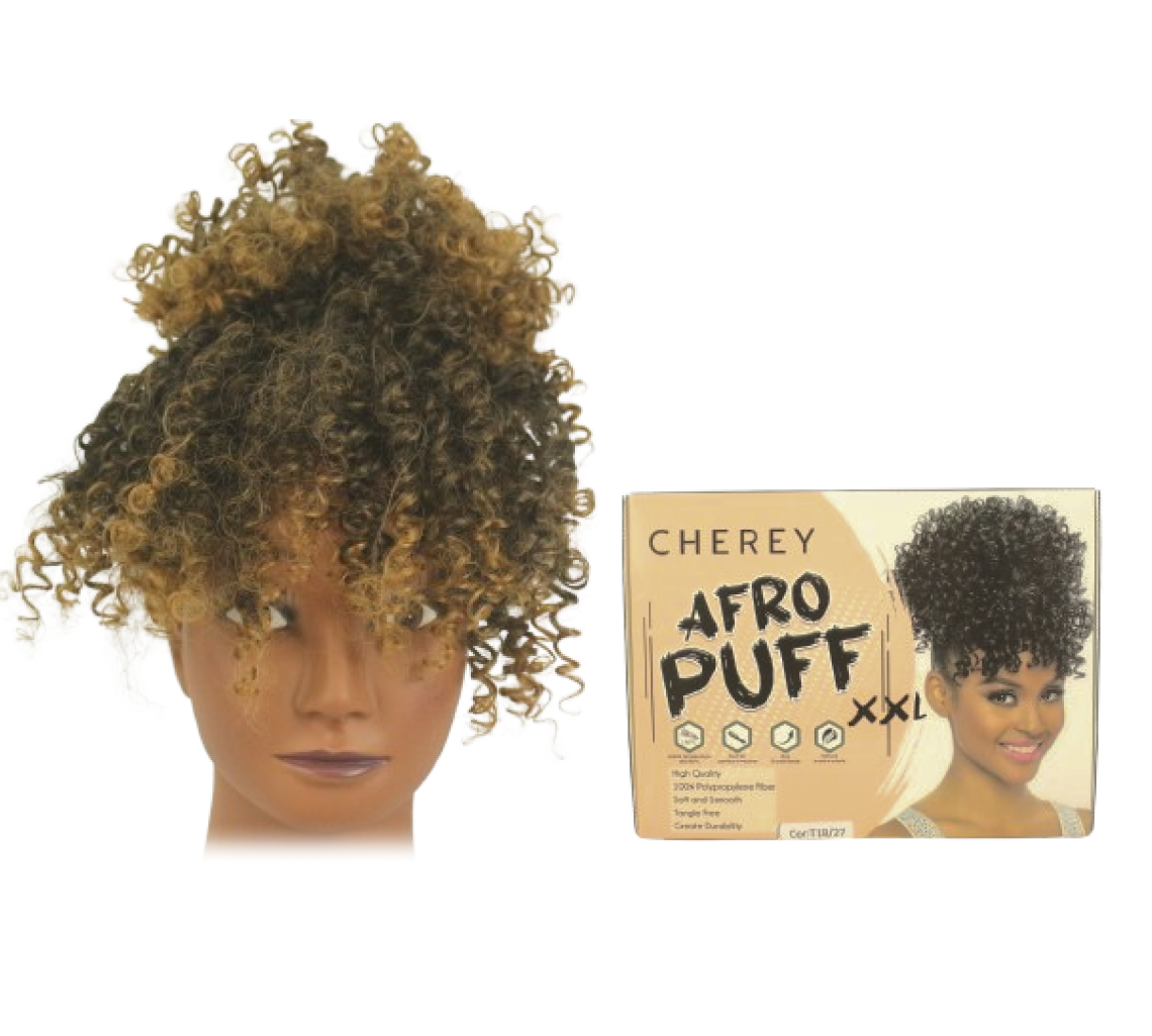Aplique Afro Puff XXL Orgânico