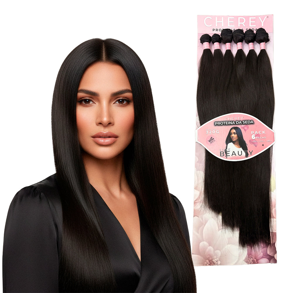 Cabelo Liso Proteína Seda Beauty – 320g