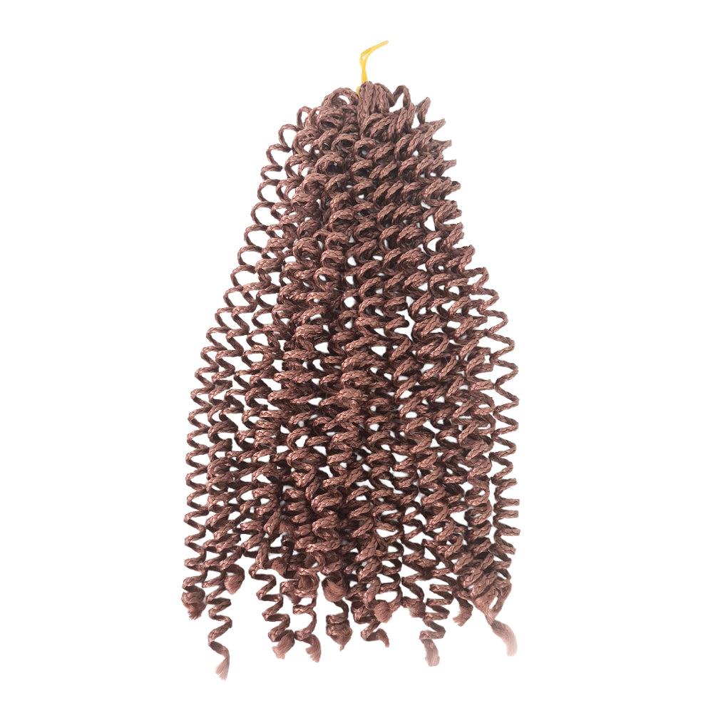 Trenza de ganchillo de pelo sintético de microresorte de 60 g