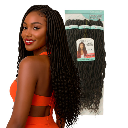 Aplique Goddess Curl | Fibra Sintética | 260g | 55cm