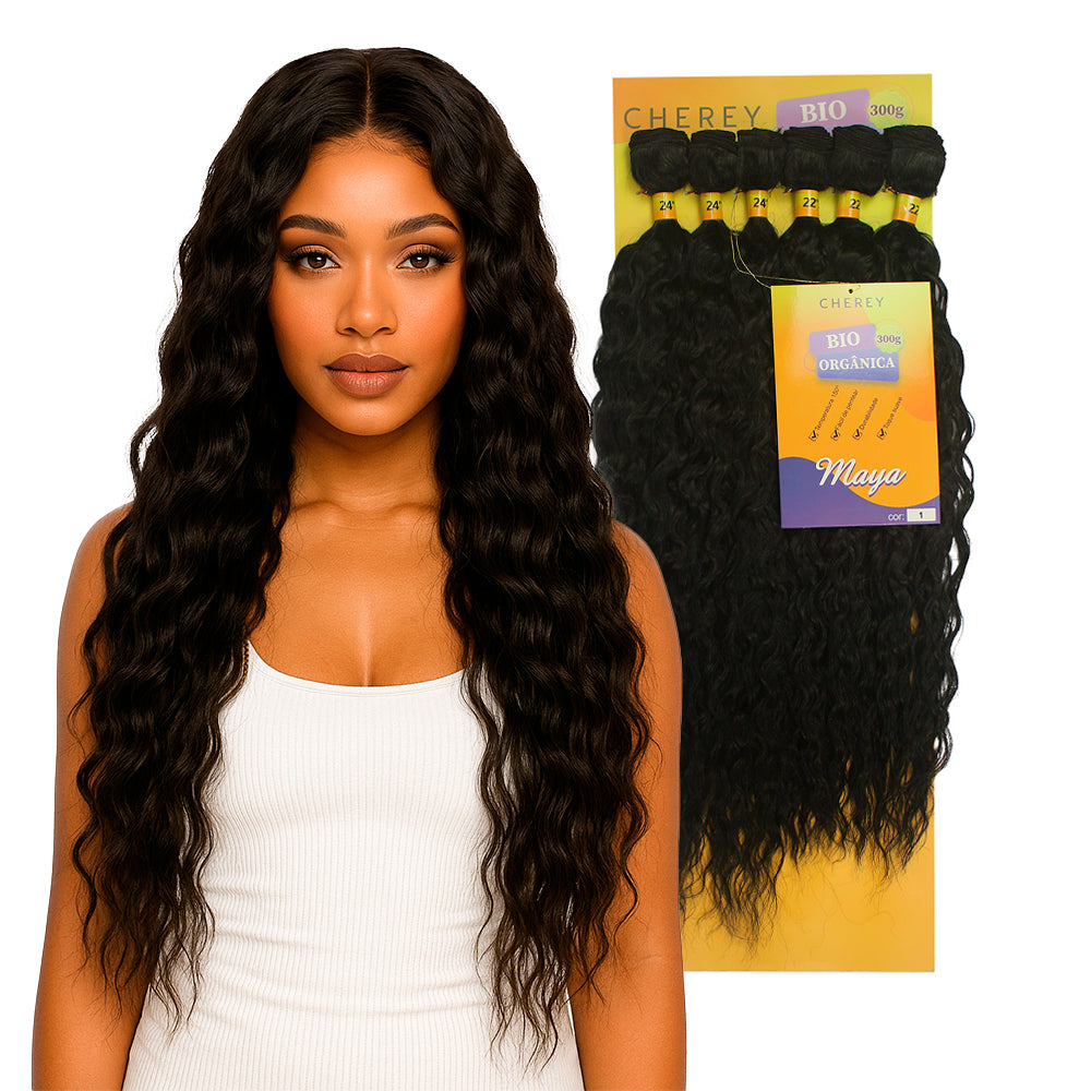CABELO BIO ORGÂNICO MAYA CURLY 300G