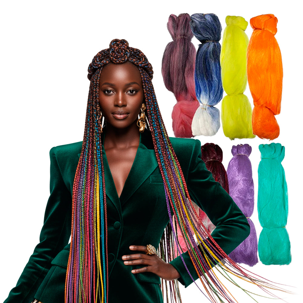 Cabelo Super Jumbão – Fibra Sintética Premium