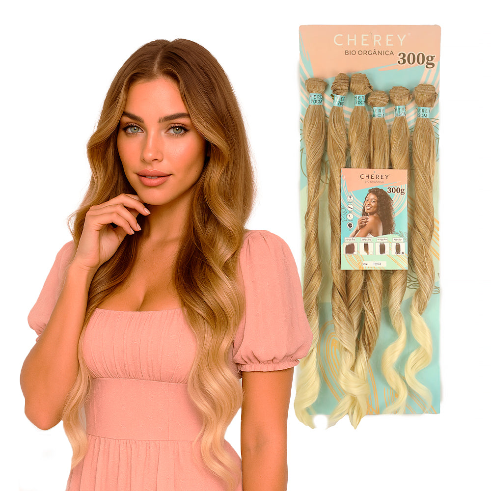 Cabelo Bio Orgânico 6x Perla 300g Para Entrelace