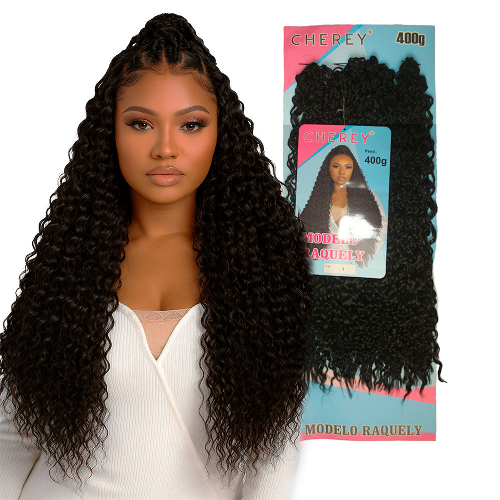 Cabelo Sintetico Raquely 400g para crochet braid